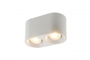 DK3036-WH Светильник накладной IP 20, 10 Вт, GU5.3, LED, белый, пластик в Тобольске - tobolsk.ok-mebel.com | фото