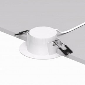 DK3046-WH Встраиваемый светильник, IP 20, 5Вт, LED, белый, пластик в Тобольске - tobolsk.ok-mebel.com | фото 4