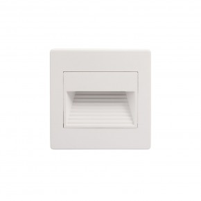 DK3050-WH Светильник встраиваемый в стену, IP 20, LED 3000, 1 Вт, белый, пластик в Тобольске - tobolsk.ok-mebel.com | фото 3