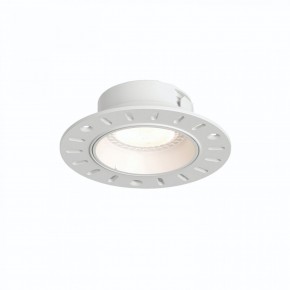 DK3055-WH Встраиваемый светильник, IP 20, 10 Вт, GU5.3, LED, белый, пластик в Тобольске - tobolsk.ok-mebel.com | фото 4