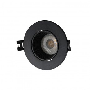 DK3061-BK Встраиваемый светильник, IP 20, 10 Вт, GU5.3, LED, черный/черный, пластик в Тобольске - tobolsk.ok-mebel.com | фото