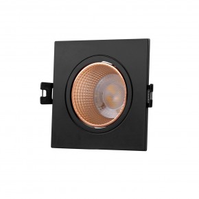 DK3071-BBR Встраиваемый светильник, IP 20, 10 Вт, GU5.3, LED, черный/бронзовый, пластик в Тобольске - tobolsk.ok-mebel.com | фото