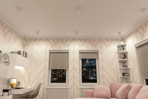DK3090-WH+CH Светильник накладной IP 20, 10 Вт, GU5.3, LED, белый/хром, пластик в Тобольске - tobolsk.ok-mebel.com | фото 2