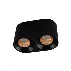 DK3096-BK+BR Светильник накладной IP 20, 10 Вт, GU5.3, LED, черный/бронзовый, пластик в Тобольске - tobolsk.ok-mebel.com | фото