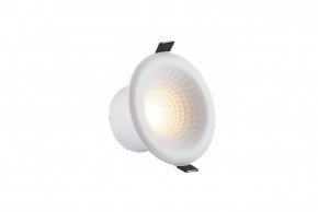 DK3400-WH Встраиваемый светильник, IP 20, 4Вт, LED, белый, пластик в Тобольске - tobolsk.ok-mebel.com | фото 1