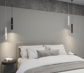 DK4045-WH Подвесной светильник, с декоративным вырезом, IP 20, до 15 Вт, LED, GU10, белый, алюминий в Тобольске - tobolsk.ok-mebel.com | фото 4