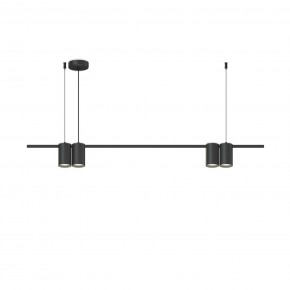 DK4061-BK Подвесной светильник ORBIT, IP20, 4xGU10 LED до 15 Вт, черный матовый, алюминий в Тобольске - tobolsk.ok-mebel.com | фото 3