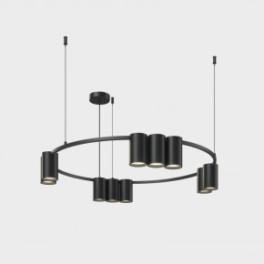 DK4065-BK Подвесной светильник ORBIT, IP20, 10xGU10 LED до 15 Вт, черный матовый, алюминий в Тобольске - tobolsk.ok-mebel.com | фото