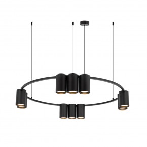 DK4065-BK Подвесной светильник ORBIT, IP20, 10xGU10 LED до 15 Вт, черный матовый, алюминий в Тобольске - tobolsk.ok-mebel.com | фото 3