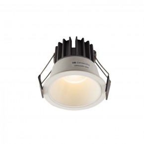 DK4400-WH Встраиваемый светильник, IP 20, 7 Вт, LED 3000, белый, алюминий в Тобольске - tobolsk.ok-mebel.com | фото