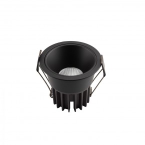 DK4500-BK Встраиваемый светильник, IP 20, 12 Вт, LED 3000, черный, алюминий в Тобольске - tobolsk.ok-mebel.com | фото