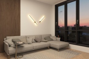 DK5012-SG Бра 800 мм, 3000К, IP20,7 Вт, матовое золото в Тобольске - tobolsk.ok-mebel.com | фото 7