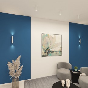 DK5022-WH Настенный светильник, IP20, до 15 Вт, LED, 2xGU10, белый, алюминий в Тобольске - tobolsk.ok-mebel.com | фото 5