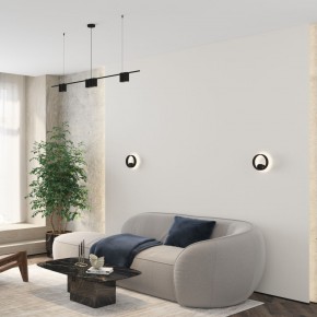 DK5060-BK Бра ORBIT, IP20, 3000К, LED, 10 Вт, черный матовый, алюминий в Тобольске - tobolsk.ok-mebel.com | фото 5
