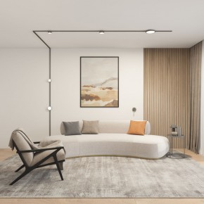 DK5072-DN Бра SHINE WALL со светодиодом, D104*H68, IP20, 3000К, 3W, RA?90, темный никель, алюминий в Тобольске - tobolsk.ok-mebel.com | фото 5