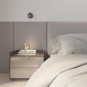 DK5072-DN Бра SHINE WALL со светодиодом, D104*H68, IP20, 3000К, 3W, RA?90, темный никель, алюминий в Тобольске - tobolsk.ok-mebel.com | фото 9