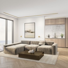 DK5072-SB Бра SHINE WALL со светодиодом, D104*H68, IP20, 3000К, 3W, RA?90, сатинированная латунь, алюминий в Тобольске - tobolsk.ok-mebel.com | фото 7