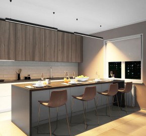 DK9123-BK Линейный светильник 30W 1250mm 3000K, черный в Тобольске - tobolsk.ok-mebel.com | фото 7