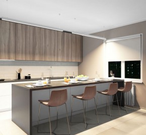 DK9154-WH Линейный светильник 42W 1500mm 4000K, белый в Тобольске - tobolsk.ok-mebel.com | фото