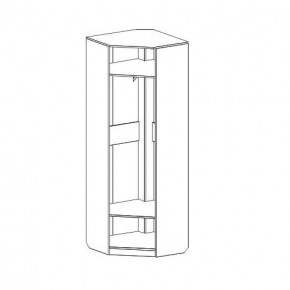 ЭЛАНА Прихожая (модульная) Дуб сонома в Тобольске - tobolsk.ok-mebel.com | фото 5