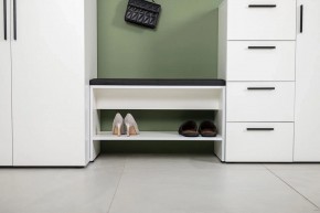 ЭЙР прихожая (модульная) Белый Шагрень в Тобольске - tobolsk.ok-mebel.com | фото 23