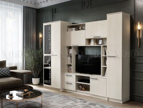 ФЛОРА Стенка (2700) ЛДСП (Сандал светлый) в Тобольске - tobolsk.ok-mebel.com | фото