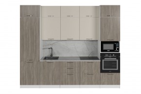 ФЬЮДЖИ Кухонный гарнитур Экстра (3000 мм) в Тобольске - tobolsk.ok-mebel.com | фото 3
