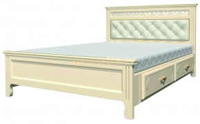 ГРАЦИЯ Кровать из массива 1600 с 2-мя ящиками  в Тобольске - tobolsk.ok-mebel.com | фото 3