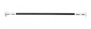 Турник раздвижной 1250-1500 цв. белый-черный FLEXTER PROFI в Тобольске - tobolsk.ok-mebel.com | фото