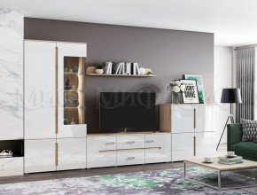 КИМ Шкаф с подсветкой (белый) в Тобольске - tobolsk.ok-mebel.com | фото 7