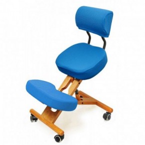 Коленный стул со спинкой Smartstool KW02В + Чехлы в Тобольске - tobolsk.ok-mebel.com | фото 2