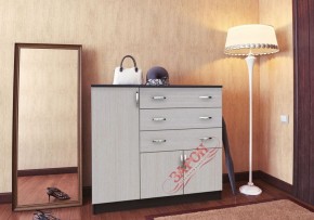 Комод №3 ЛДСП (Венге/Дуб Белфорд) в Тобольске - tobolsk.ok-mebel.com | фото 2