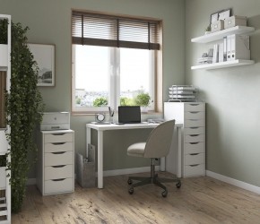 Комод Ингар белый с пятью выдвижными ящиками в Тобольске - tobolsk.ok-mebel.com | фото 4