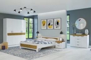 Комод Милана (Белый/Сосна Гранд) в Тобольске - tobolsk.ok-mebel.com | фото 4