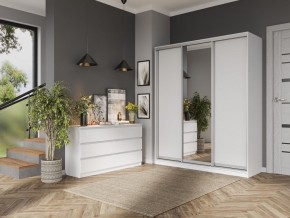 Комод с 6 ящиками 1200 "Бьянко" (Белый лофт) в Тобольске - tobolsk.ok-mebel.com | фото 2