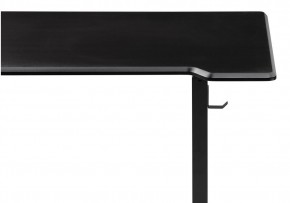 Компьютерный стол Маркос с механизмом подъема 140х80х75 черный / шагрень черная в Тобольске - tobolsk.ok-mebel.com | фото 8