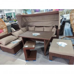Комплект мебели с диваном AFM-320B-T320 Brown в Тобольске - tobolsk.ok-mebel.com | фото 2