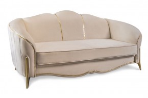 Комплект мягкой мебели Lara 3-1-1 с раскладным механизмом (бежевый/золото) в Тобольске - tobolsk.ok-mebel.com | фото 2