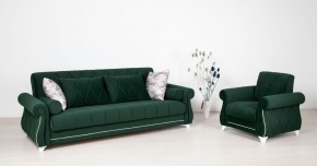 Комплект Роуз ТД 411 диван-кровать + кресло + комплект подушек в Тобольске - tobolsk.ok-mebel.com | фото