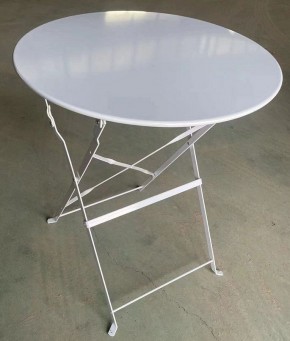 Комплект садовой мебели OTS-001R (стол + 2 стула) металл в Тобольске - tobolsk.ok-mebel.com | фото 4