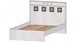 КОСТА-РИКА Кровать 1200 с основанием (анкор светлый) в Тобольске - tobolsk.ok-mebel.com | фото
