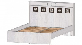 КОСТА-РИКА Кровать 1400 с основанием (анкор светлый) в Тобольске - tobolsk.ok-mebel.com | фото