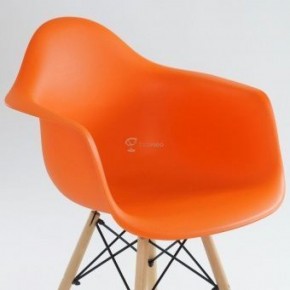 Кресло Barneo N-14 WoodMold оранжевый в Тобольске - tobolsk.ok-mebel.com | фото 4