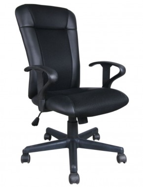 Кресло BRABIX "Optima MG-370" (экокожа/ткань, черное) 531580 в Тобольске - tobolsk.ok-mebel.com | фото