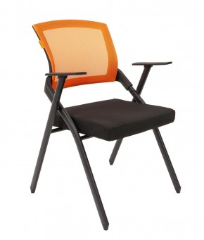 Кресло для посетителей CHAIRMAN NEXX (ткань стандарт черный/сетка DW-66) в Тобольске - tobolsk.ok-mebel.com | фото