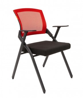 Кресло для посетителей CHAIRMAN NEXX (ткань стандарт черный/сетка DW-69) в Тобольске - tobolsk.ok-mebel.com | фото