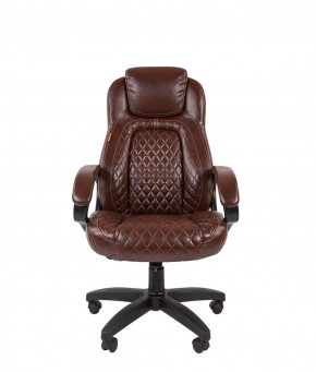 Кресло для руководителя  CHAIRMAN 432 (Экокожа коричневая) в Тобольске - tobolsk.ok-mebel.com | фото 2