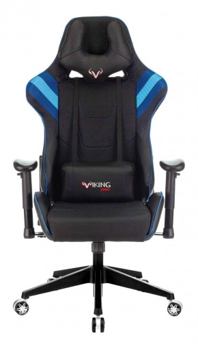 Кресло игровое Бюрократ VIKING 4 AERO BLUE черный/синий в Тобольске - tobolsk.ok-mebel.com | фото 3