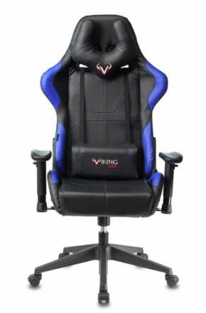 Кресло игровое Бюрократ VIKING 5 AERO BLUE черный/синий в Тобольске - tobolsk.ok-mebel.com | фото 3