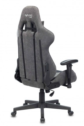 Кресло игровое Бюрократ VIKING X VIKING X BLACK Fabric серый/черный в Тобольске - tobolsk.ok-mebel.com | фото 7